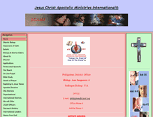 Tablet Screenshot of philippines.jcami.org
